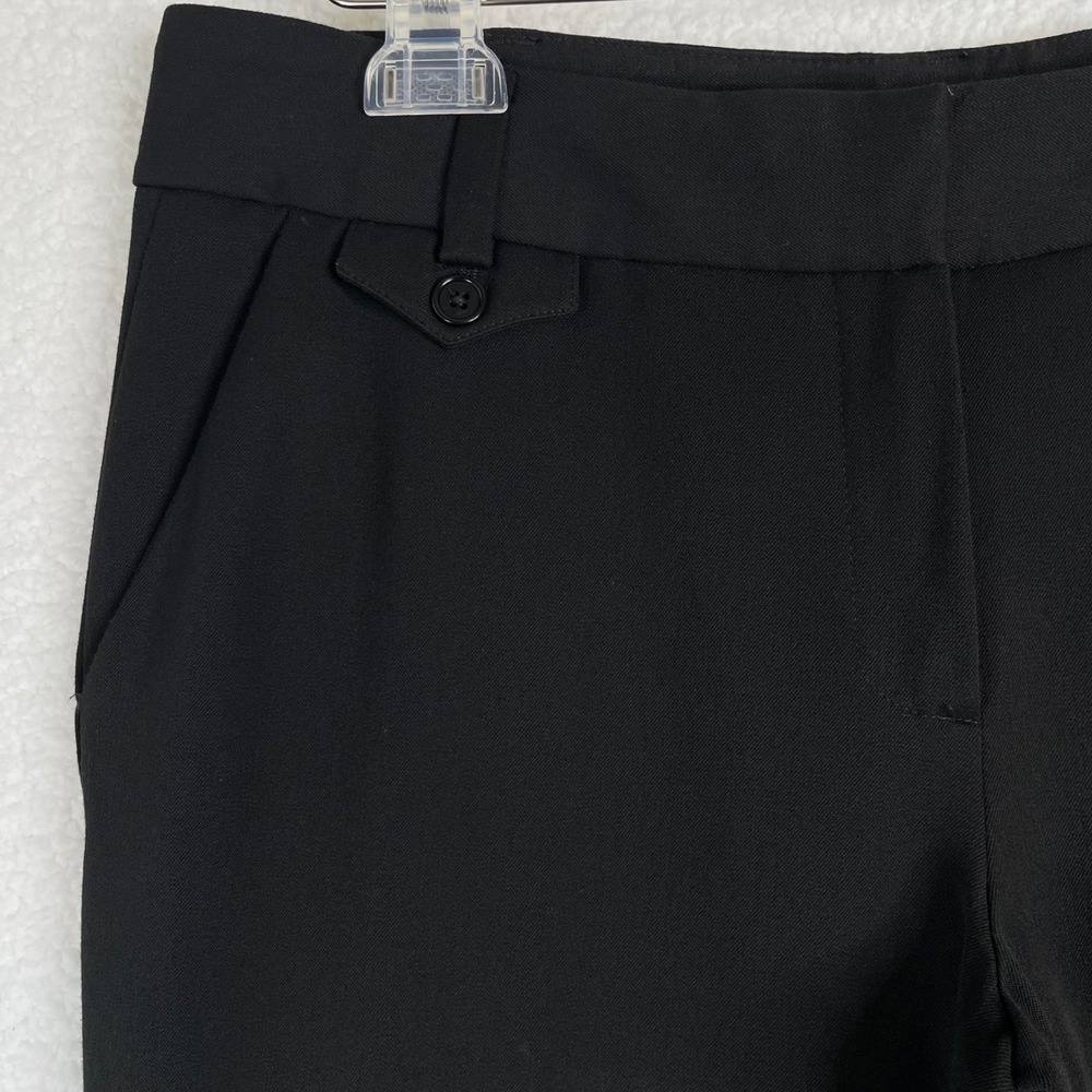 Talbots Signature Womens Black Straight Leg Dress Pants Size 10 Stretch Workwear - Picture 10 of 10